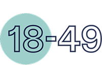 18 to 49